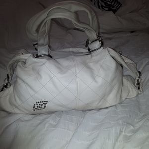 Betsey Johnson White Purse